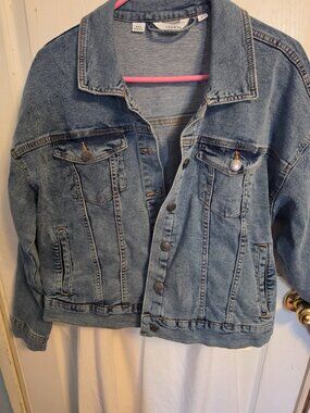 Serra Blue Jean Jacket 98% cotton.